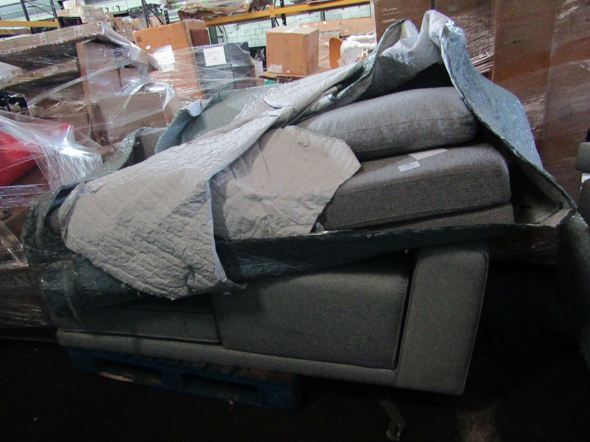 | 1X | PALLET OF FAULTY / MISSING PARTS / DAMAGED CUSTOMER RETURNS FROM VIVENSE SOFAS UNMANIFESTED |