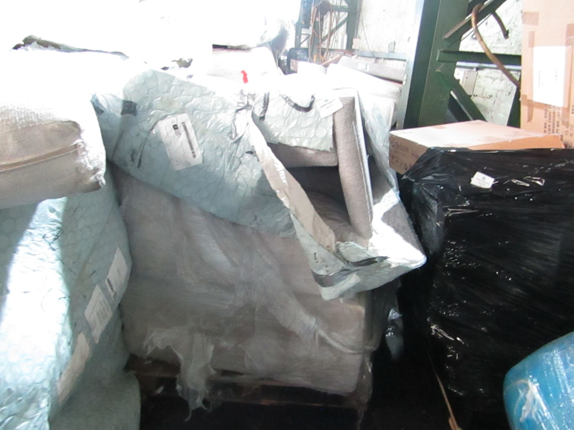 | 1X | PALLET OF FAULTY / MISSING PARTS / DAMAGED SOFAS PARTS FROM VIVENSE UNMANIFESTED | PALLET REF