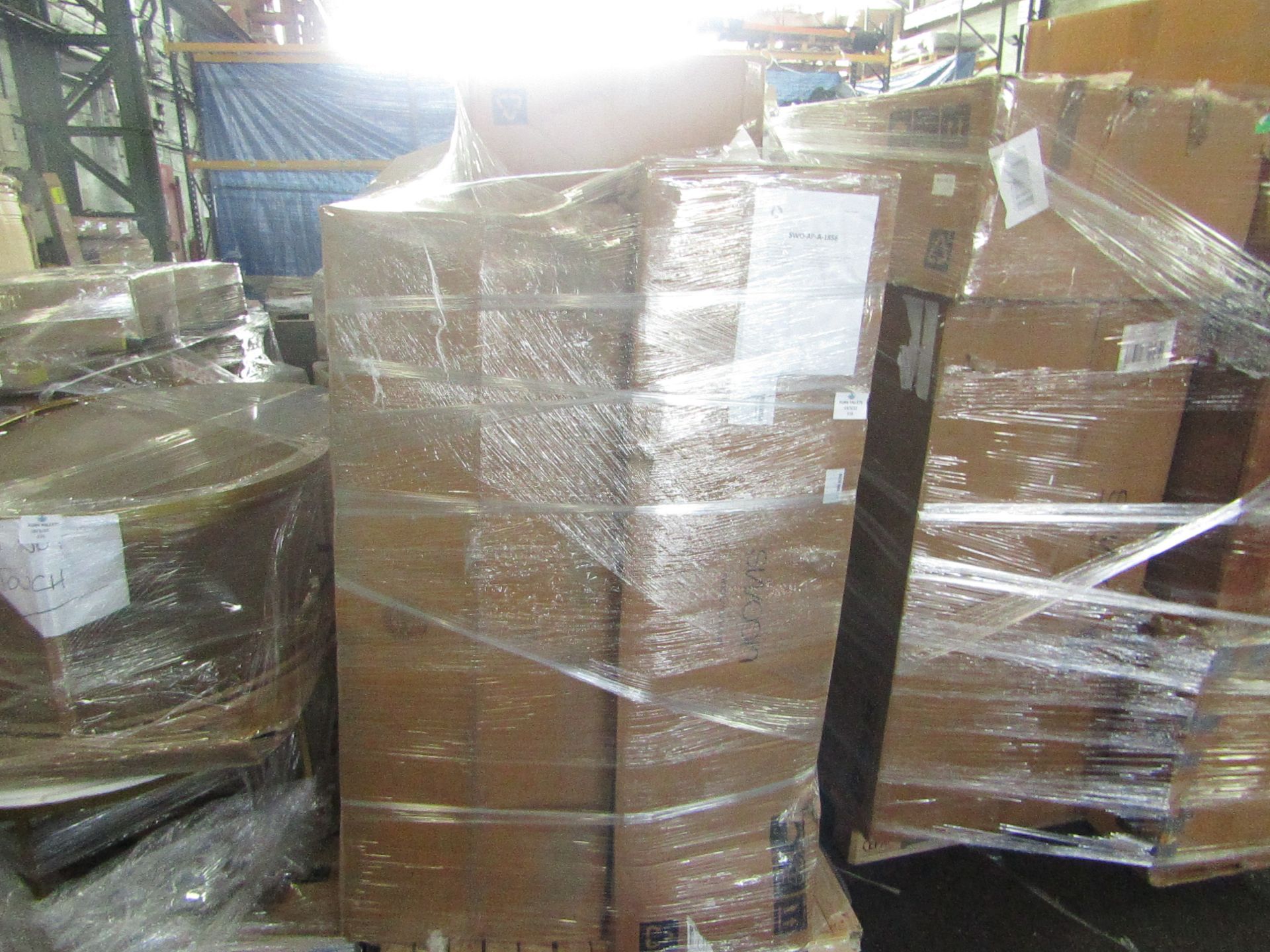 | 1X | PALLET OF FAULTY / MISSING PARTS / DAMAGED CUSTOMER RETURNS FROM SWOON UNMANIFESTED |