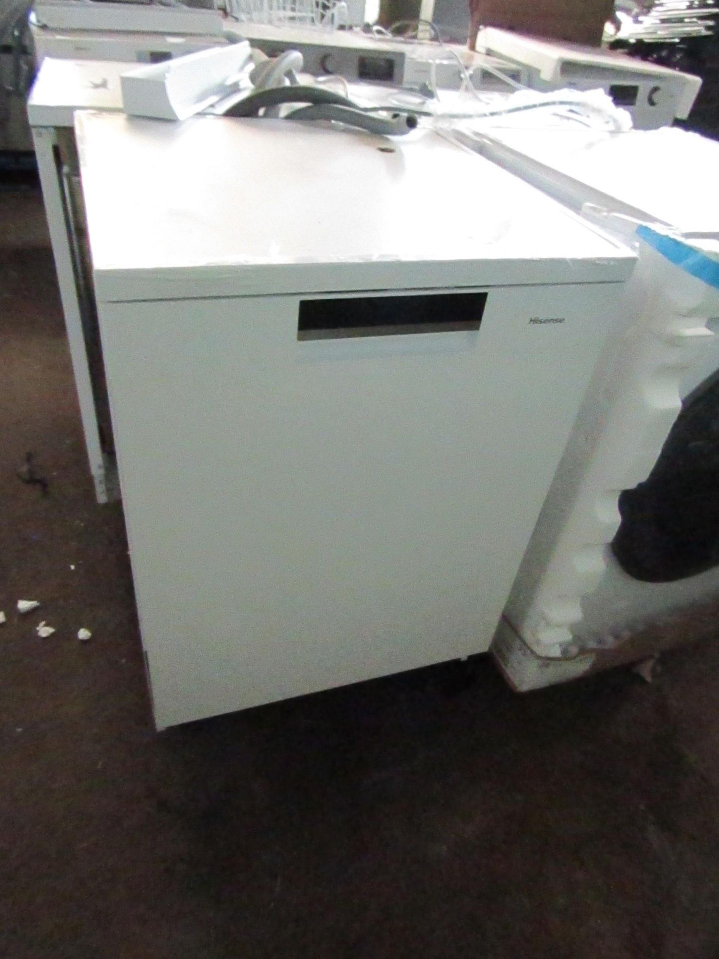 Hisense dishwasher, no power.