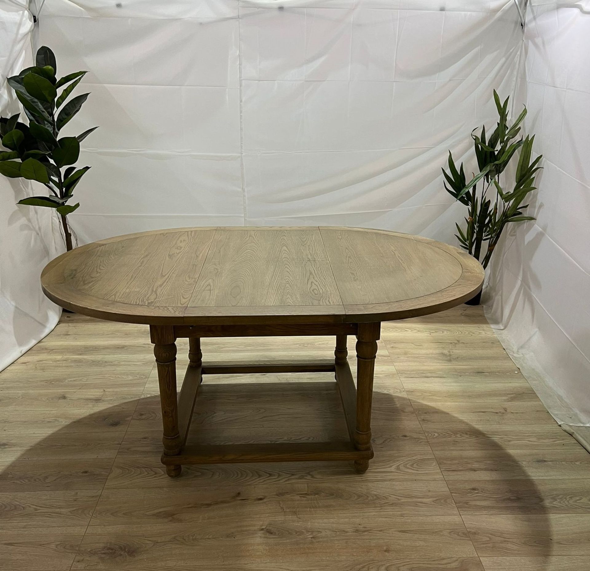 OKA Radnor Dining Table Product Details: Dimensions (standard): 120 x 120 cm Dimensions (