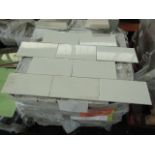 67x packs of 22 150x300mm Azulijo Beige Tiles (each box is 1Mtr2) RRp ?34.99 per box total lot