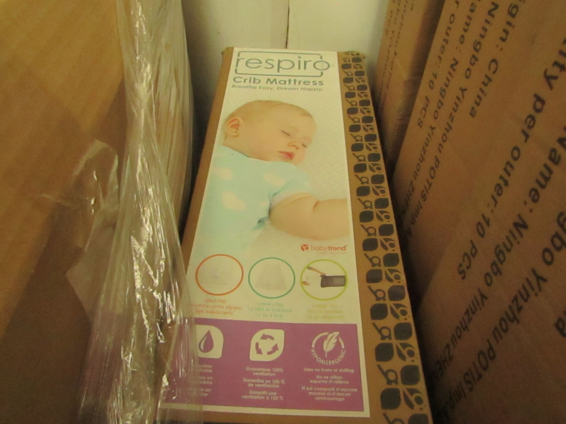 Espiro - Baby Crib Mattress ( Suitable For 1-3 Years ) - Unused & Boxed.