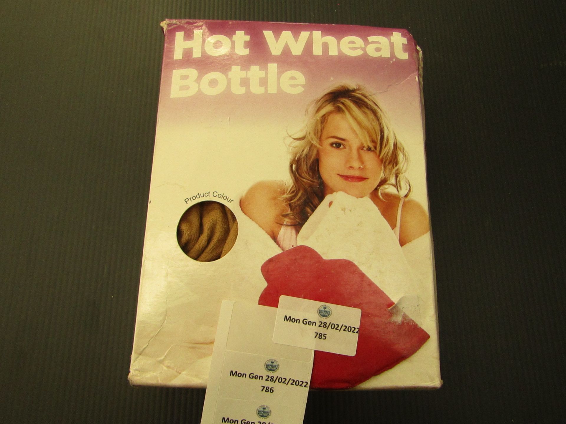 2x Hot Wheat Bottle - Unused & Packaged.