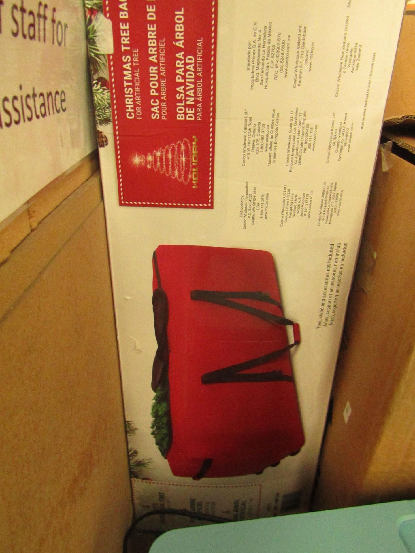 Costco - Christmas Tree Bag - Unused & Boxed.
