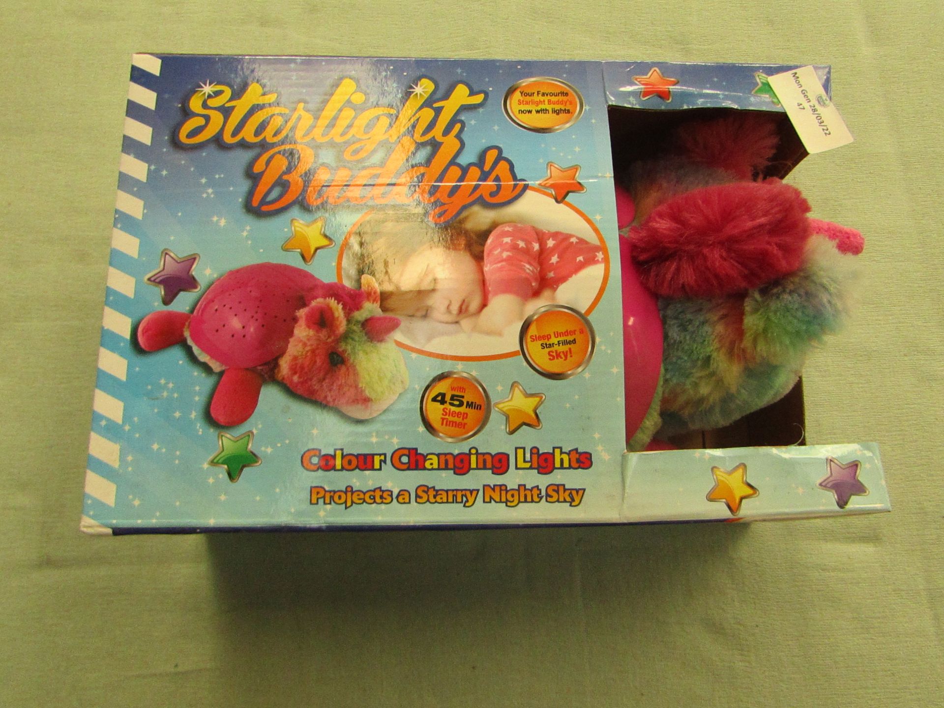 Falcon - Starlight Buddies ( Projects Starry Night Sky ) - Untested & Boxed.