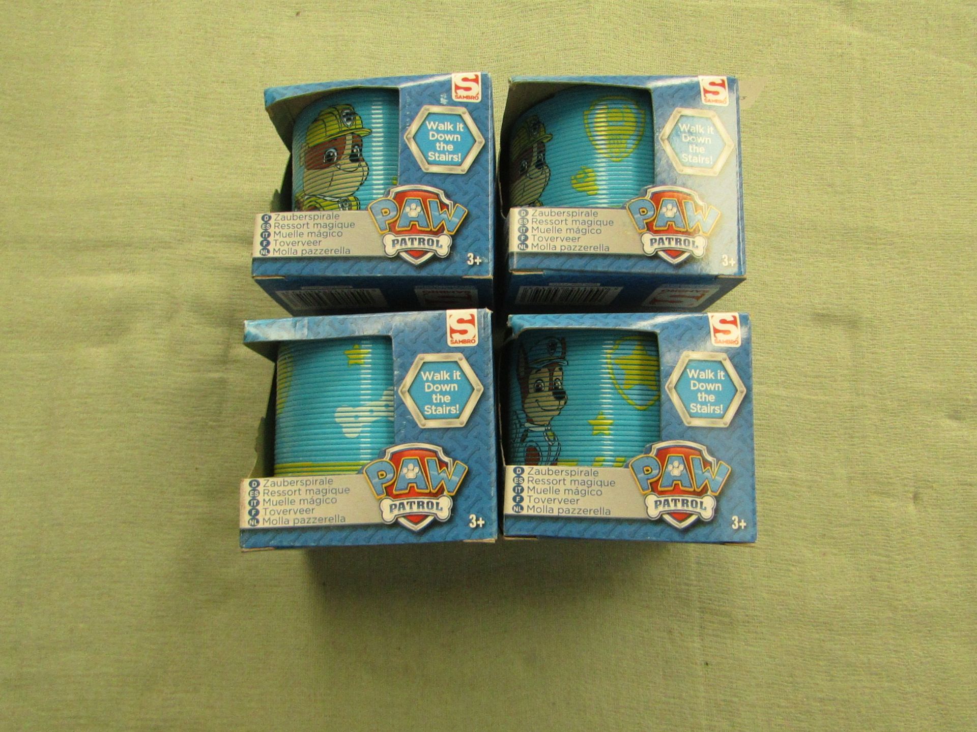 4x Paw Patrol - Magic Spring - Unused & Boxed.