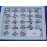** NO BUYERS COMMISSION ON THIS LOT ** IGL&I Certified Natural Tanzanite - 145 Pieces - 13.70
