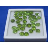 **No Buyers Commission on this lot ** IGL&I CertifiedÿNatural Peridot - 36 Pieces - 46.25 carats -