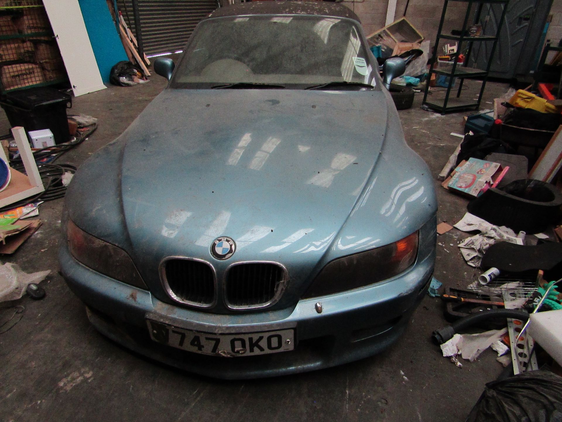 V Plate (2000) BMW Z3 2.0i, this Vehicle has been SORN and hasn't run for at least 5 years and the