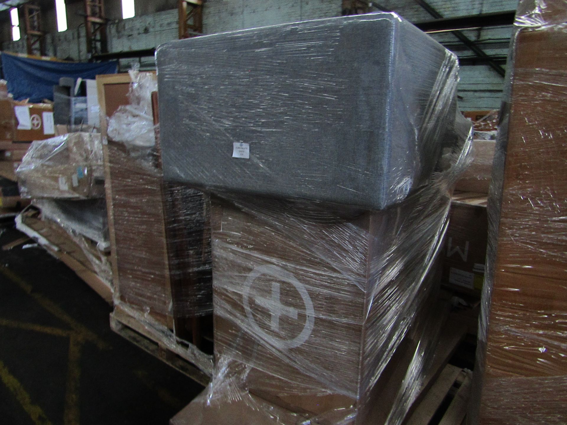 | 1X | PALLET OF FAULTY / MISSING PARTS / DAMAGED CUSTOMER RETURNS FROM MADE.COM UNMANIFESTED |