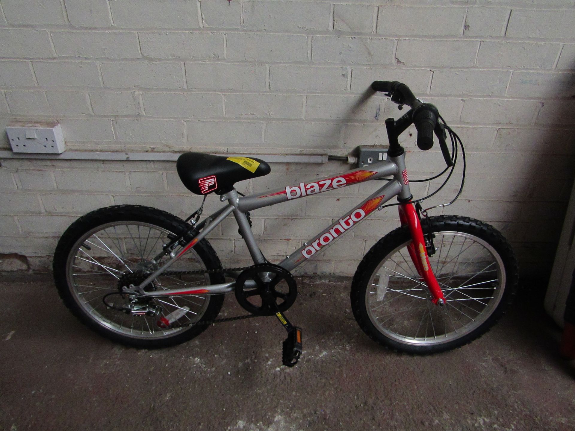 | 1X | PRONTO BLAZE 20 INCH CHILDREN BICYCLE | USED CONDITION UNCHECKED | NO ONLINE RESALE | SKU - |