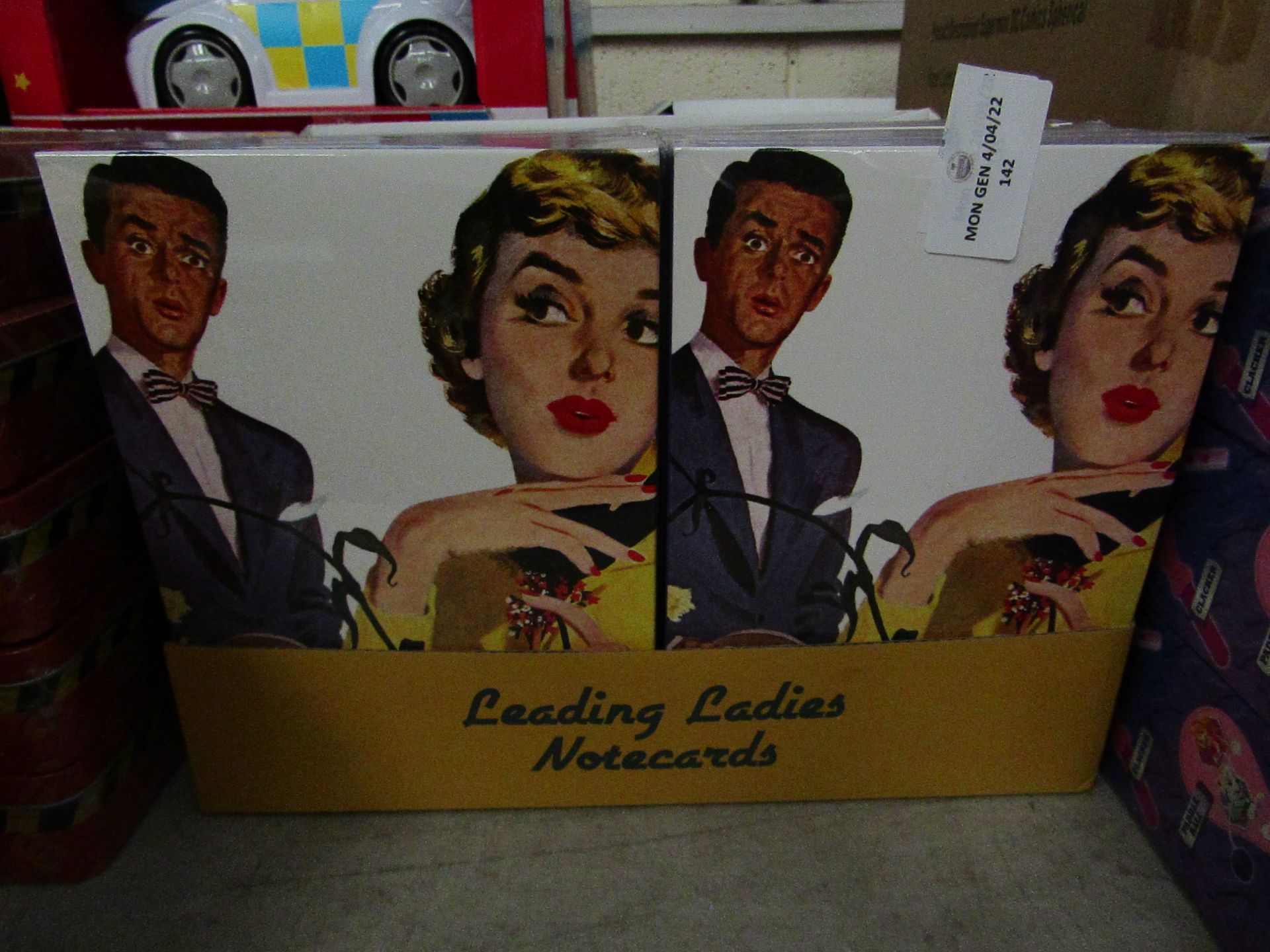 20x Leading Ladies NoteCards ( 8 Cards Per Box ) - Unused & Boxed.