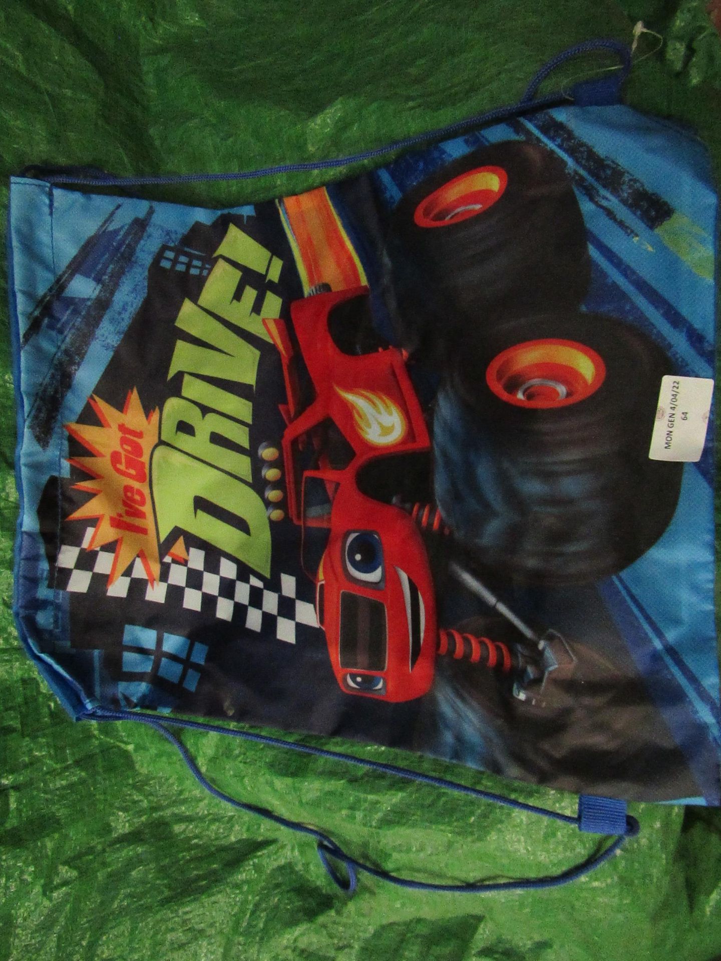 5x Nickelodeon - Blaze & The Monster Machines Shoe Bags - All Unused With Tags.