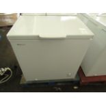 Hisense - White Chest Freezer - FC25D4BW1 - Powers On & Not Getting Cold - Couple of Dints Present.