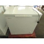 Hisense - White Chest Freezer - FC25D4BW1 - Powers On & Tested Working For Coldness - Couple Of
