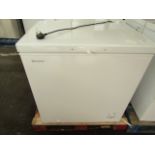Hisense - White Chest Freezer - FC25D4BW1 - Powers On & Tested Working For Coldness - Couple Of