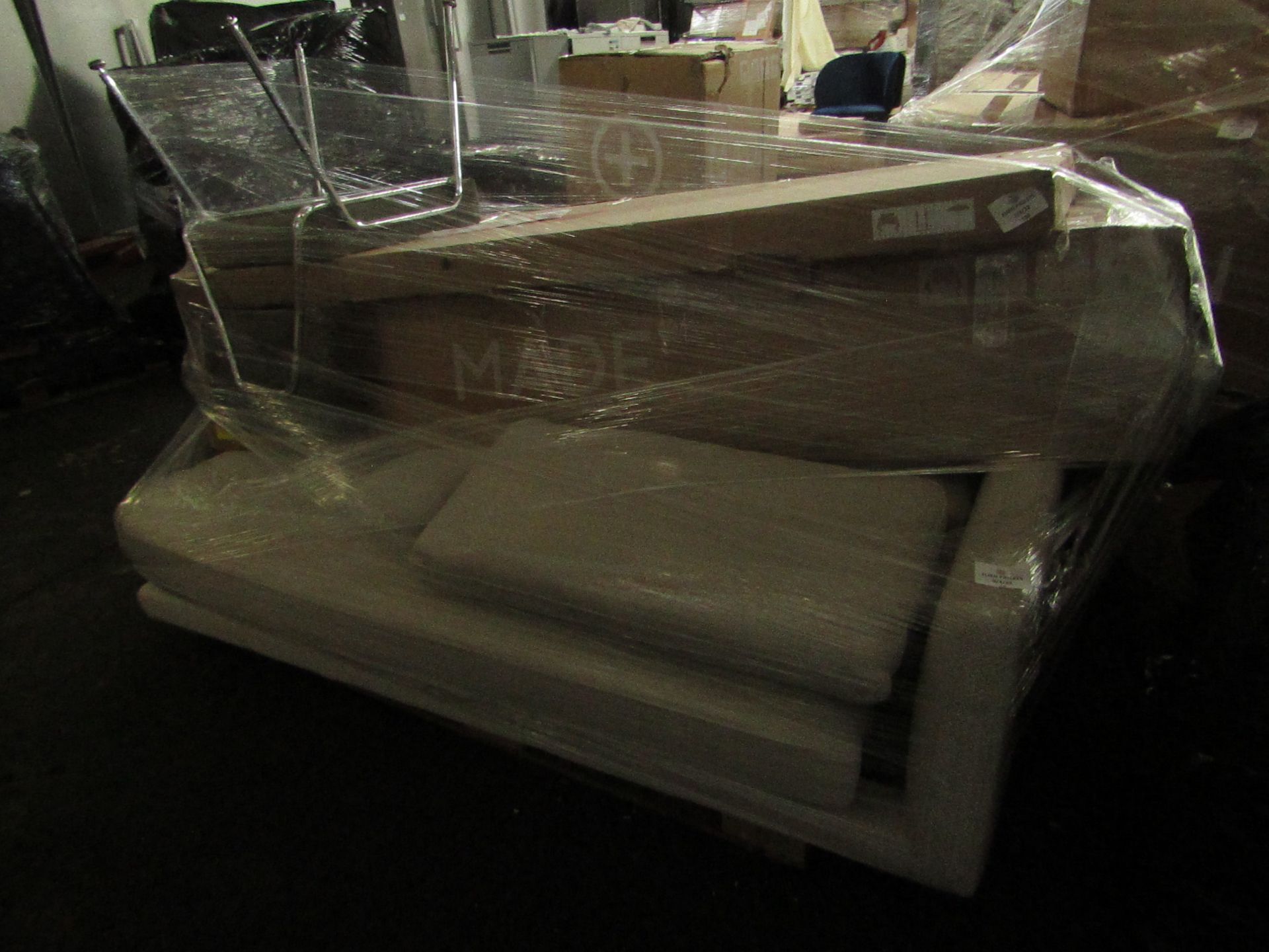 | 1X | PALLET OF FAULTY / MISSING PARTS / DAMAGED CUSTOMER RETURNS FROM MADE.COM UNMANIFESTED |