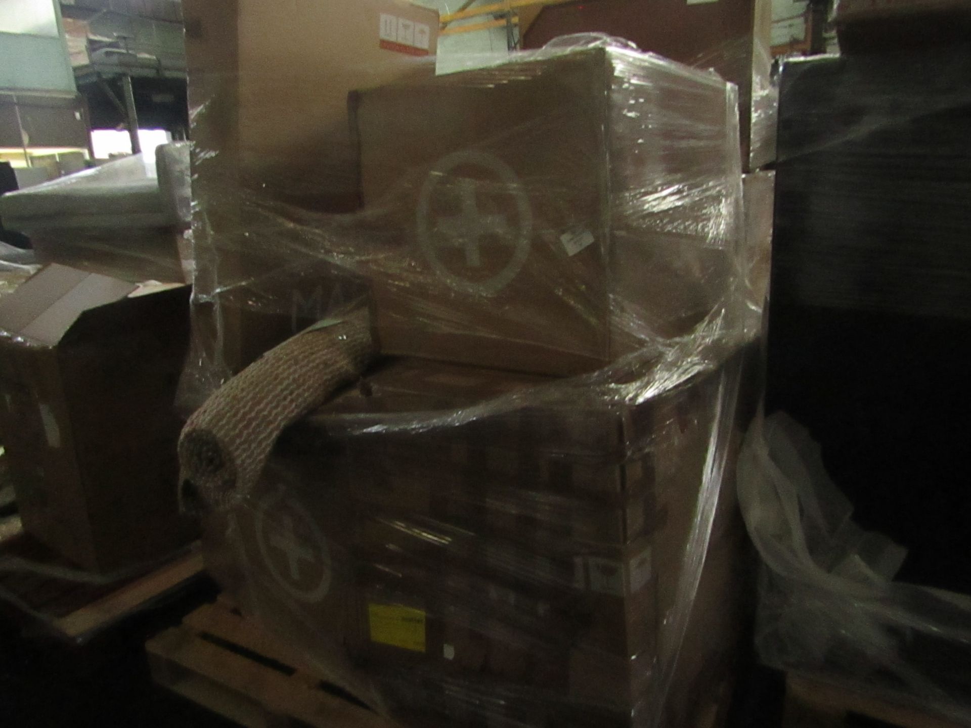 | 1X | PALLET OF FAULTY / MISSING PARTS / DAMAGED CUSTOMER RETURNS FROM MADE.COM UNMANIFESTED |