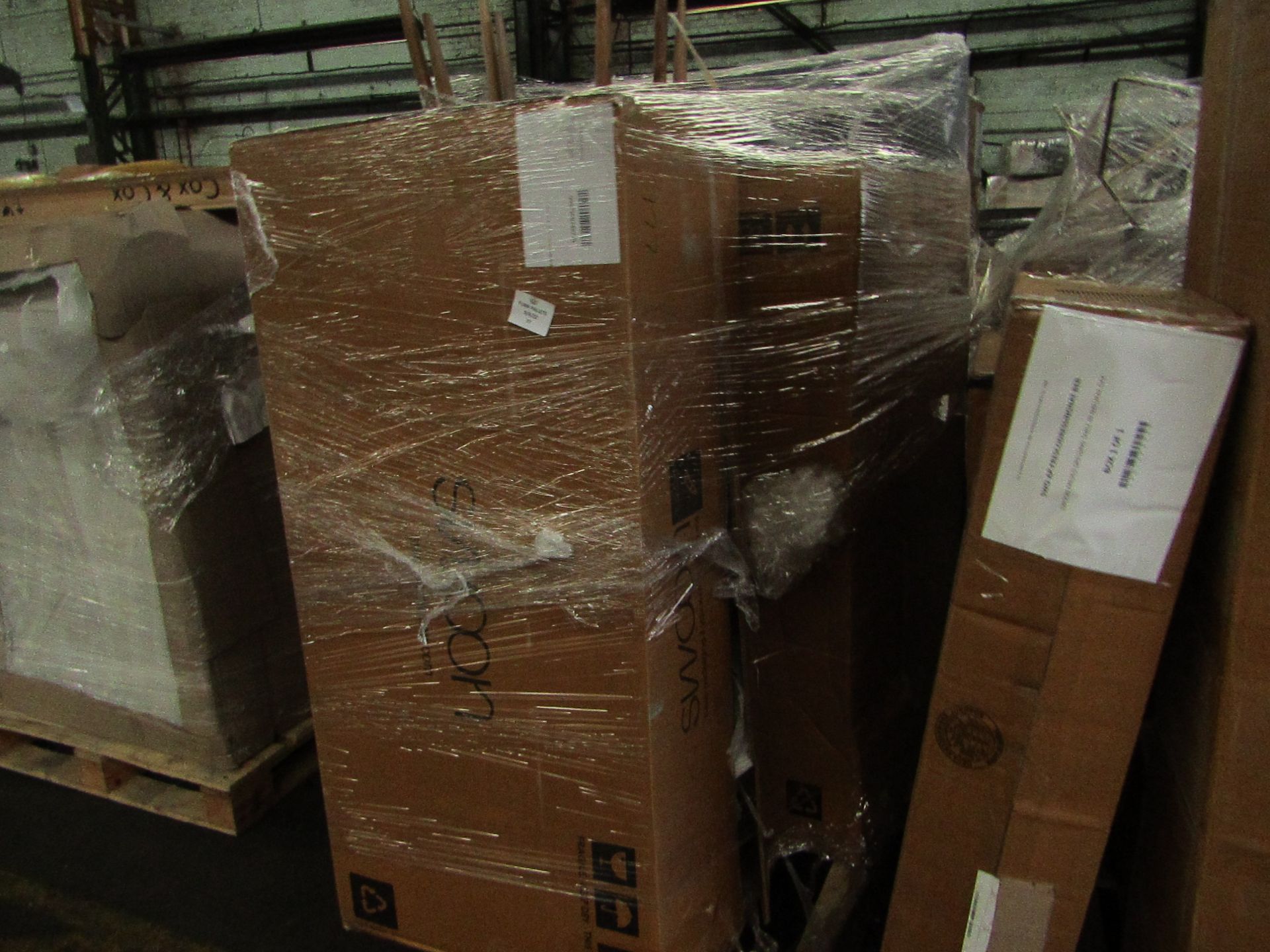 | 1X | PALLET OF FAULTY / MISSING PARTS / DAMAGED CUSTOMER RETURNS FROM SWOON UNMANIFESTED |