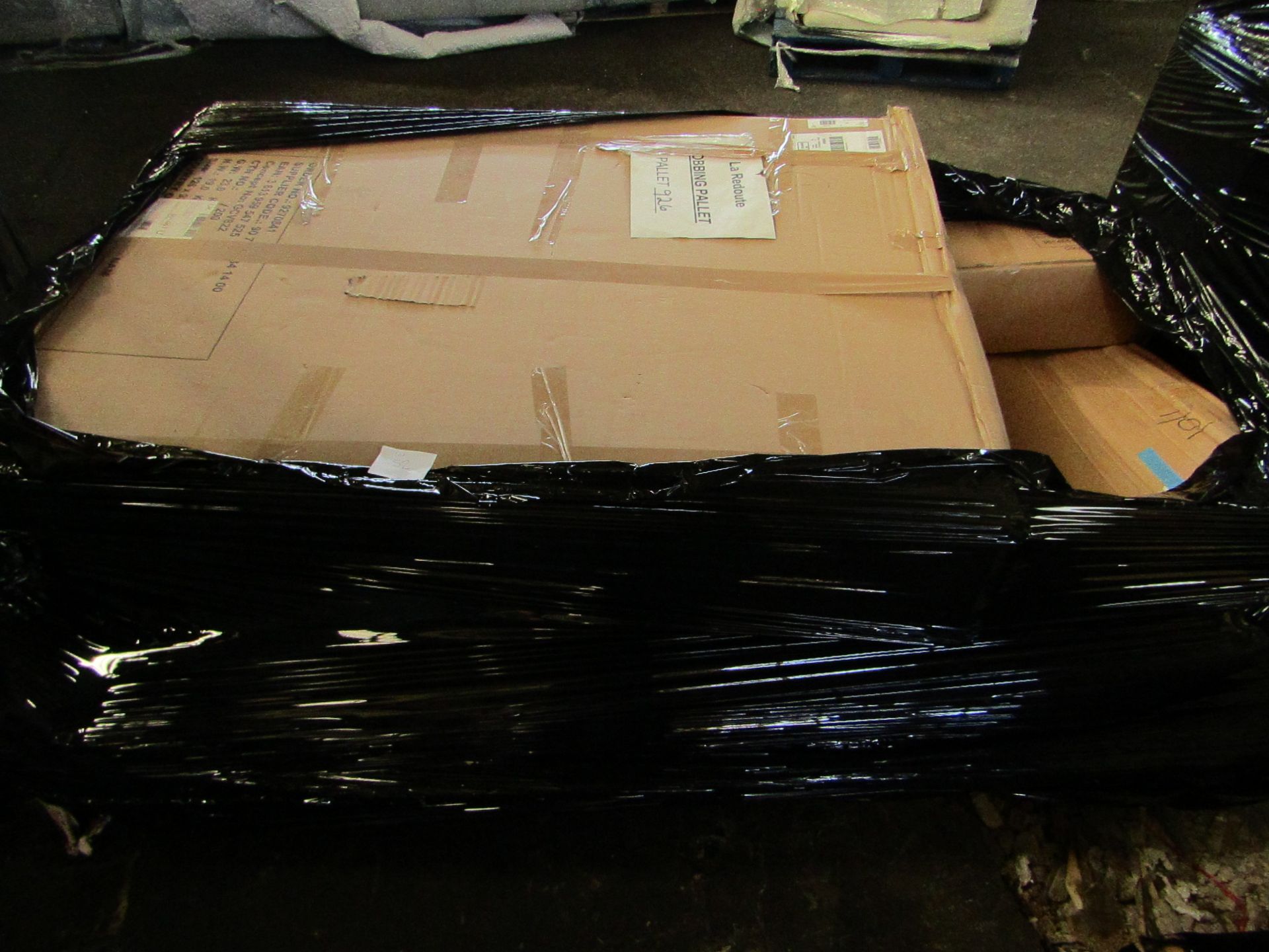 | 1X | PALLET OF FAULTY / MISSING PARTS / DAMAGED CUSTOMER RETURNS FROM LA REDOUTE UNMANIFESTED |
