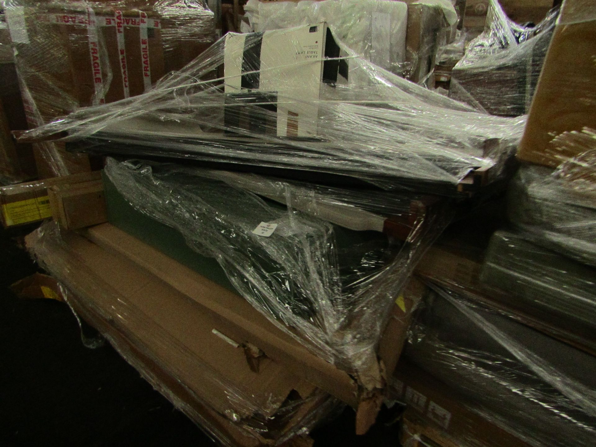 | 1X | PALLET OF FAULTY / MISSING PARTS / DAMAGED CUSTOMER RETURNS FROM MADE.COM UNMANIFESTED |