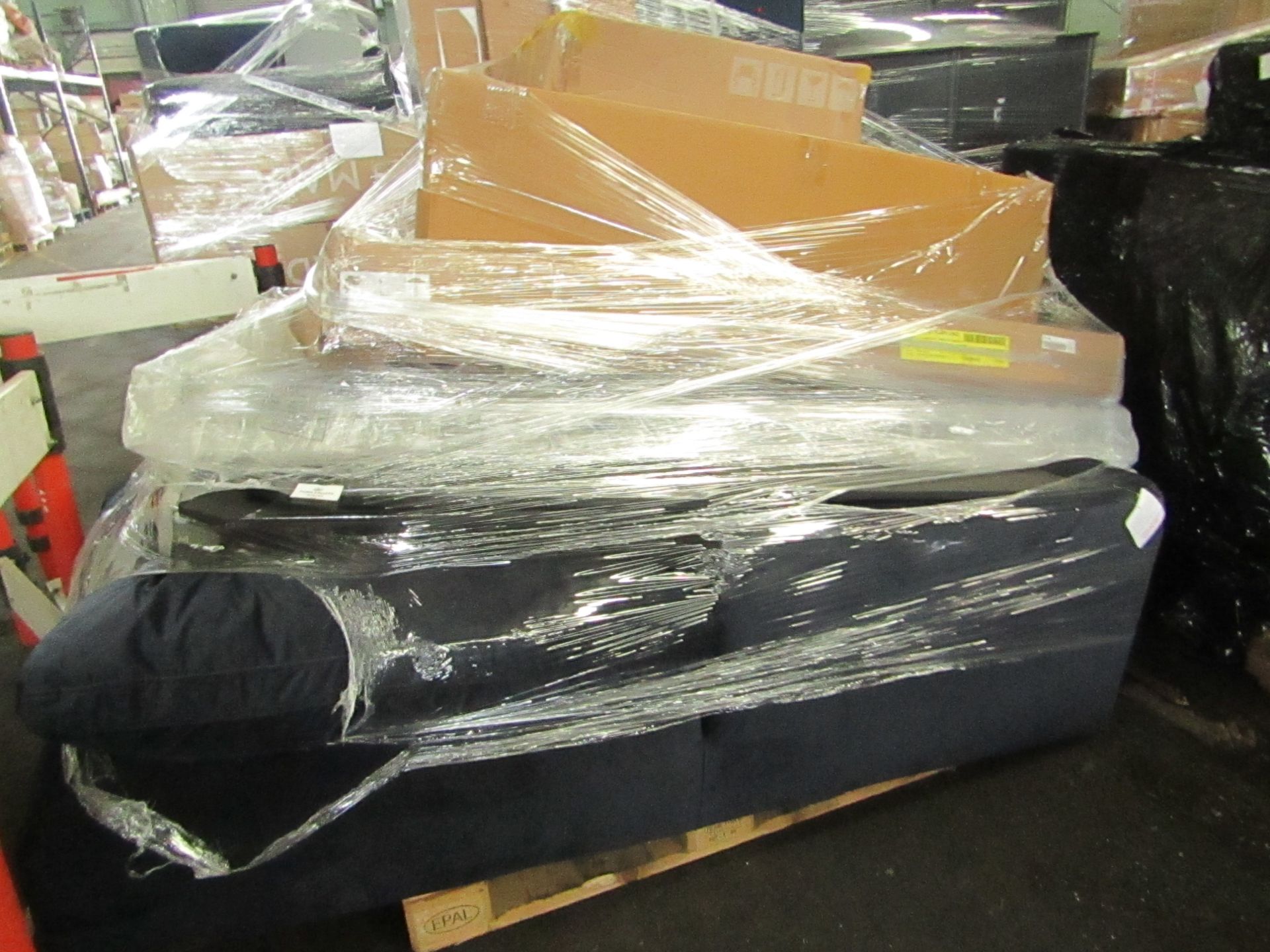 | 1X | PALLET OF FAULTY / MISSING PARTS / DAMAGED CUSTOMER RETURNS FROM MADE.COM UNMANIFESTED |