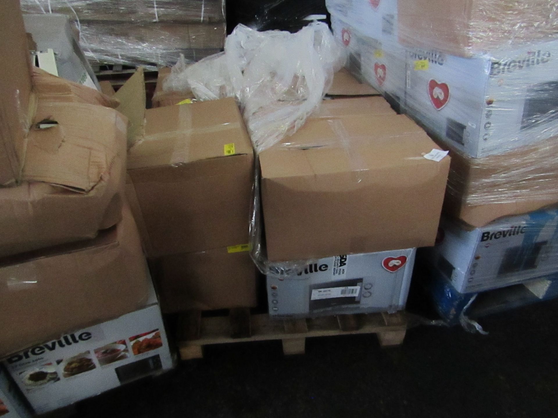 | 1X | PALLET OF APPROX 10 X RAW CUSTOMER RETURNS MICROWAVES ALL BOXED BUT SOME IN NON ORIGINAL