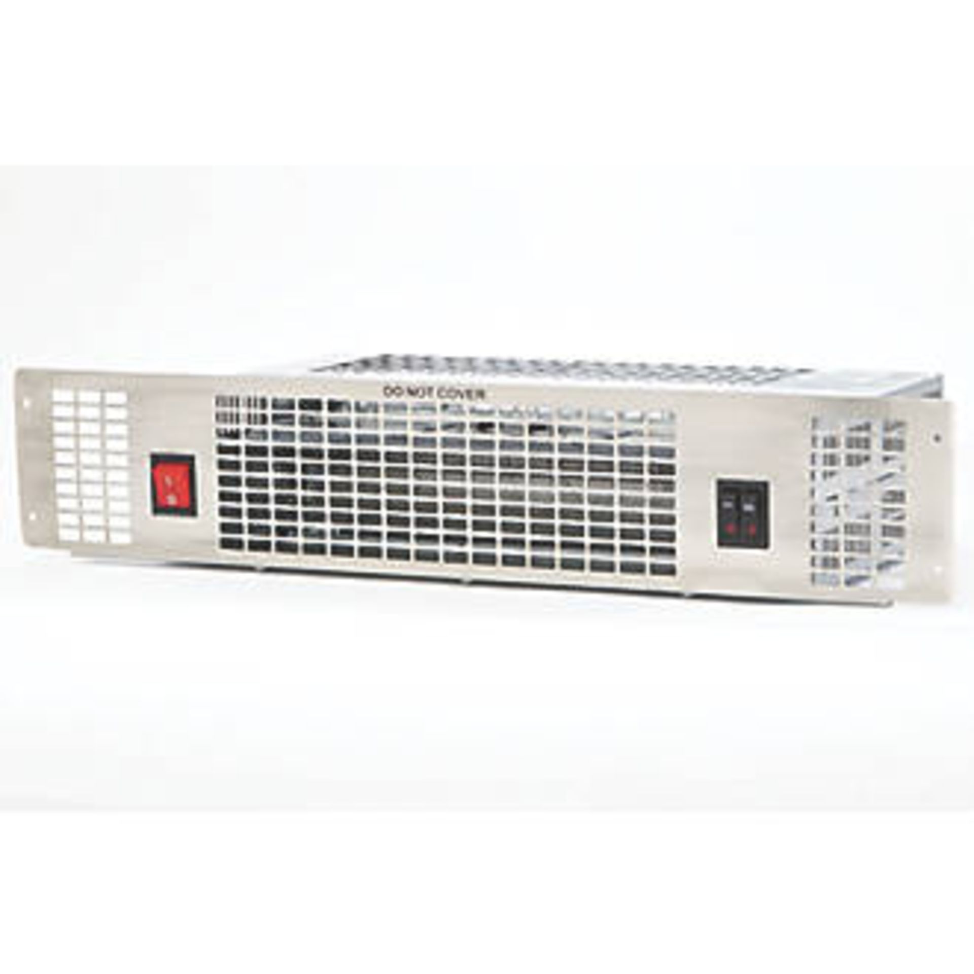 20x TCP UPH201SS PLINTH-MOUNTED FAN HEATER SILVER 2000W 500 X 100MM, new and boxed, Economic,