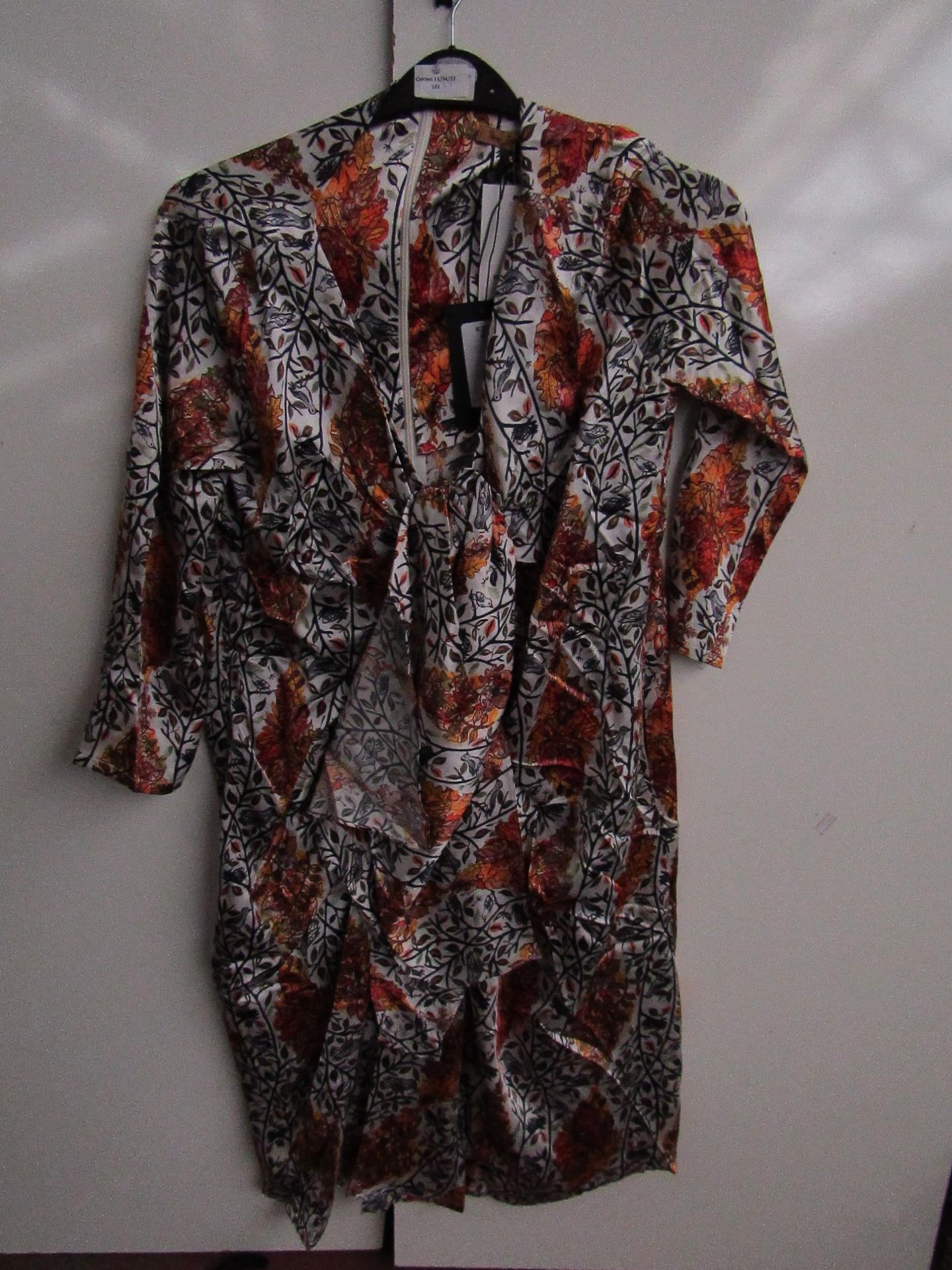 Peter Jensen printed scarf dress, size M.