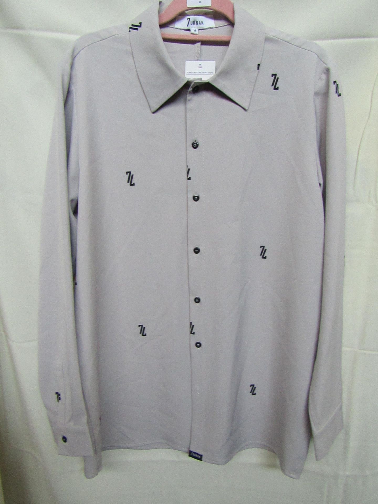 7Urban Mens, Long Sleeved shirt, size medium, sample