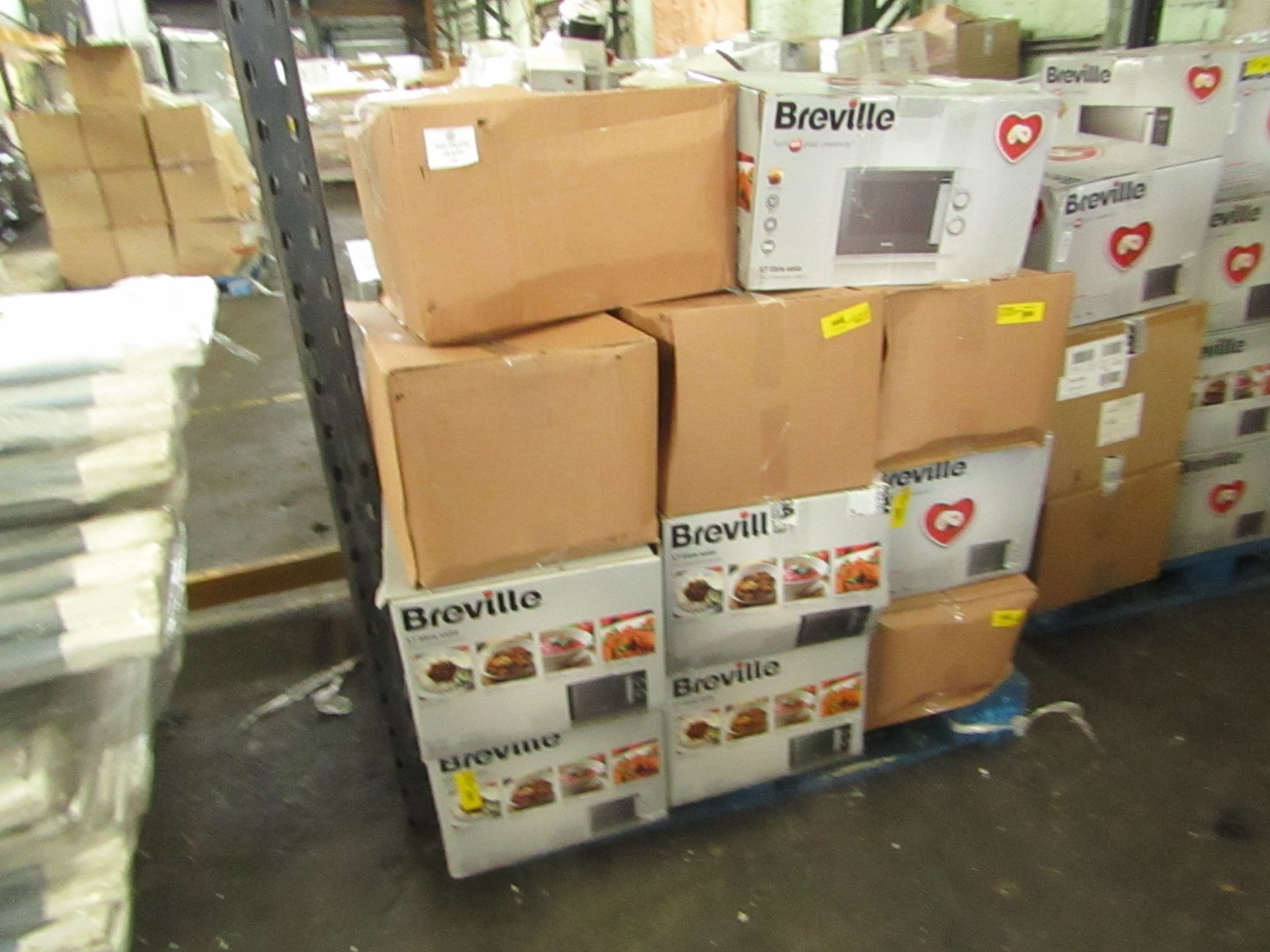 | 1X | PALLET OF APPROX 20 X RAW CUSTOMER RETURNS MICROWAVES ALL BOXED BUT SOME IN NON ORIGINAL