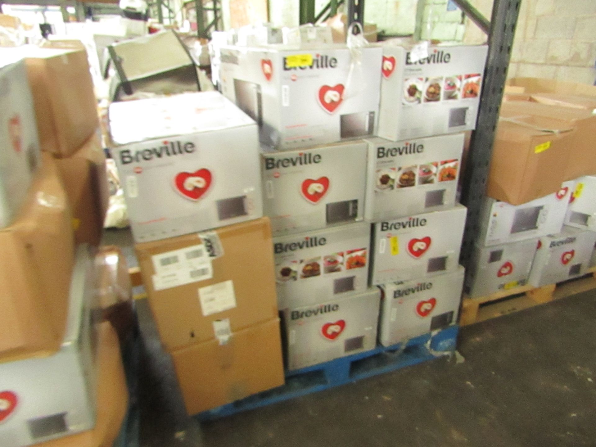 | 1X | PALLET OF APPROX 20 X RAW CUSTOMER RETURNS MICROWAVES ALL BOXED BUT SOME IN NON ORIGINAL