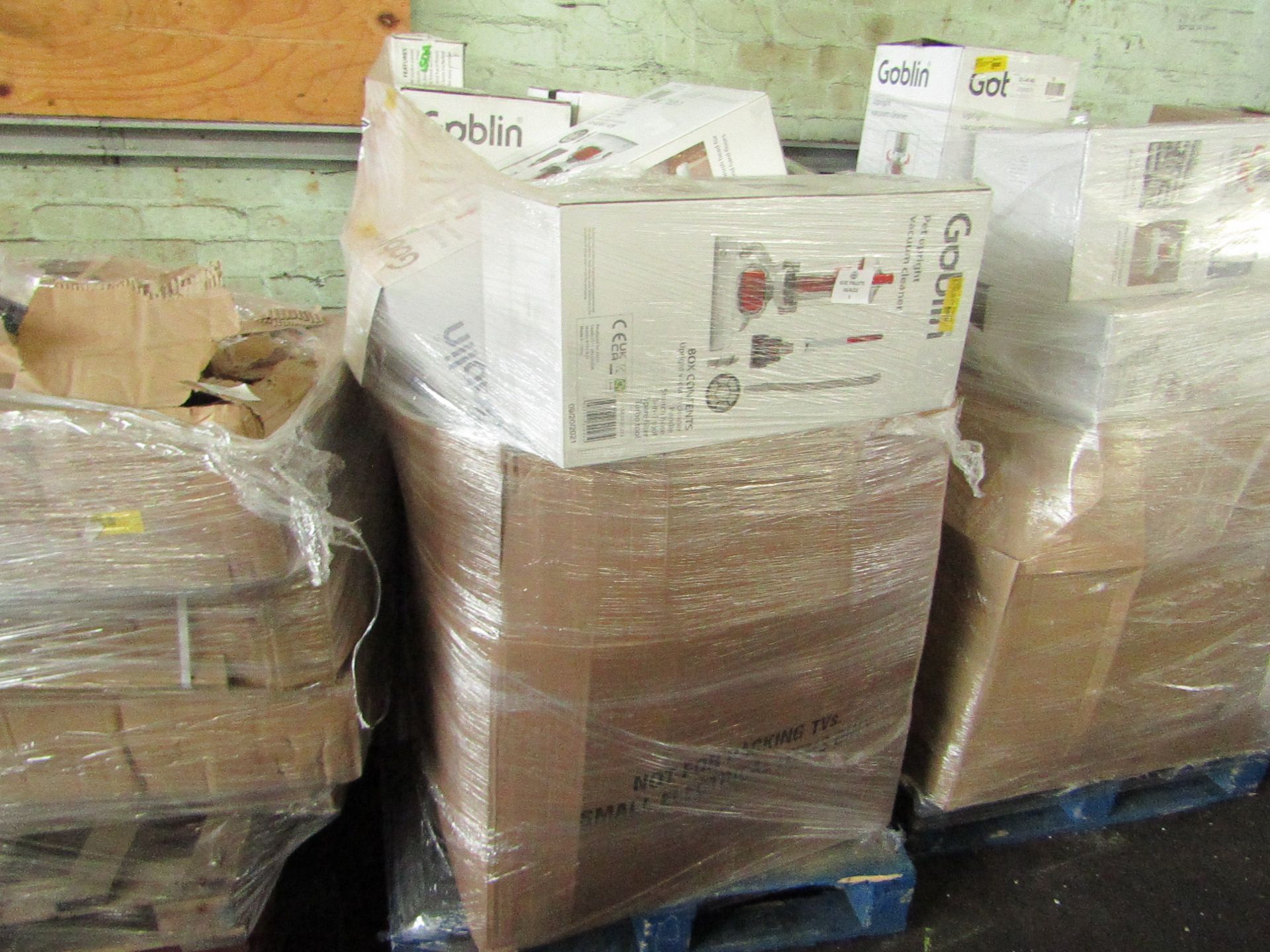 | 1X | PALLET OF APPROX 12 X RAW CUSTOMER RETURNS MIXED ASSORTED ELECTRICAL ITEMS SOME BOXED BUT