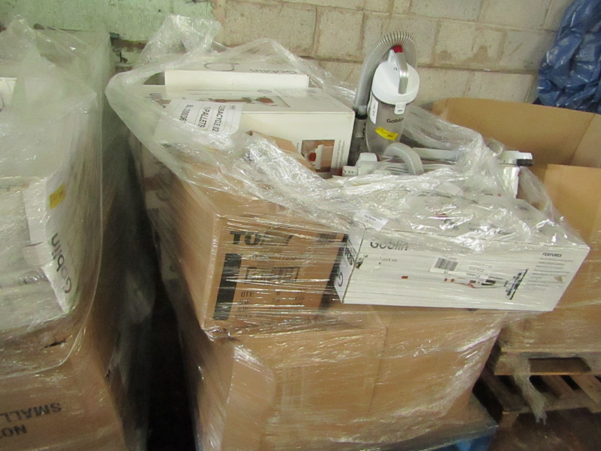 | 1X | PALLET OF APPROX 14 X RAW CUSTOMER RETURNS MIXED ASSORTED ELECTRICAL ITEMS SOME BOXED BUT