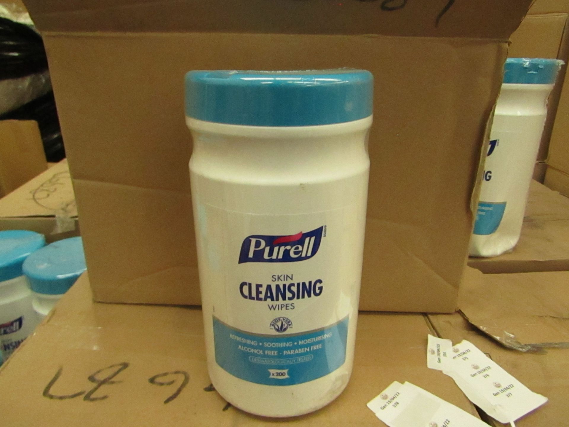 3x Purell - Sking Cleansing Wipes ( 200 Wipes ) - New & Packaged.