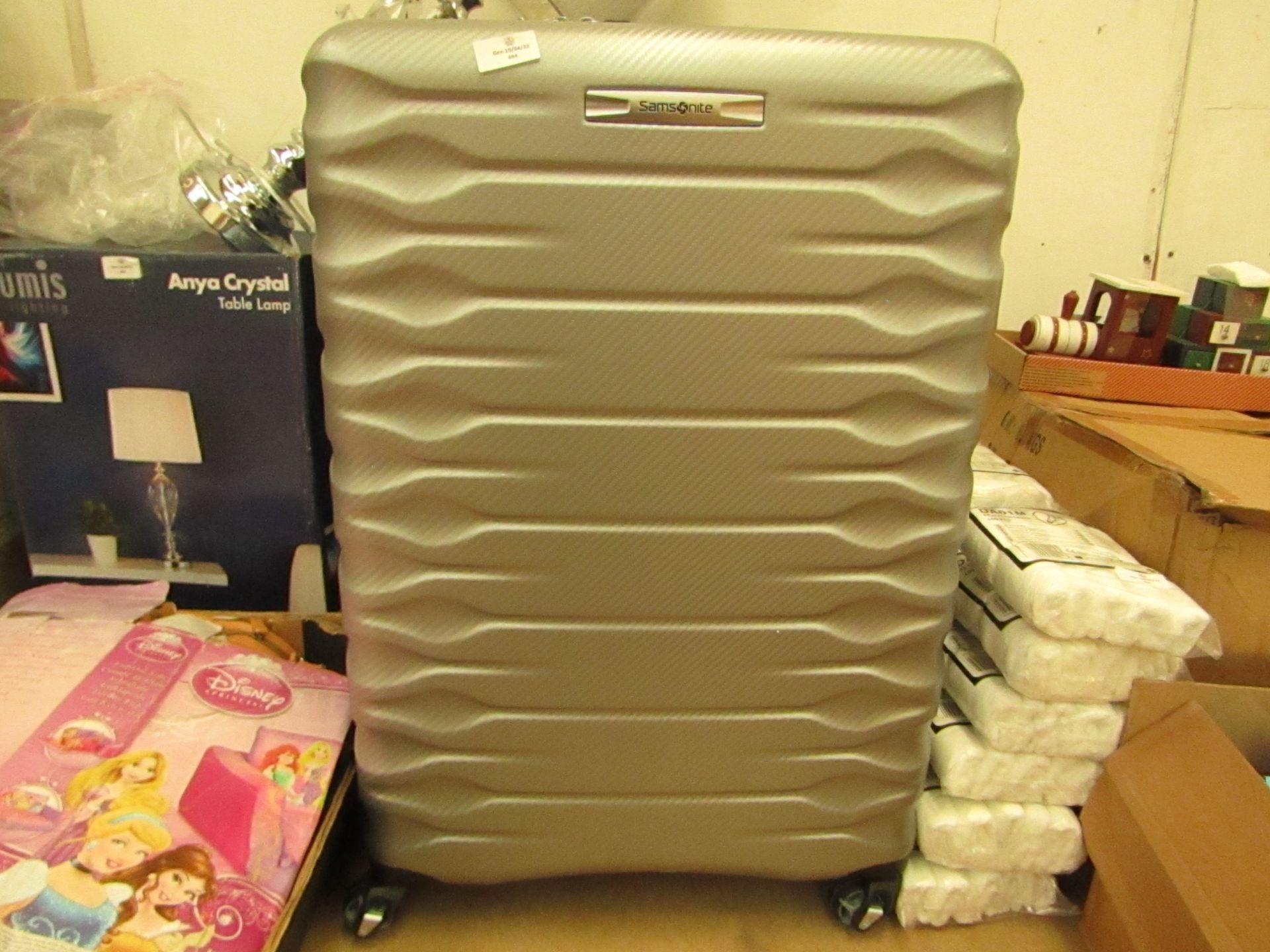 Samsonite - Prisma Hardside Spinner Case - Silver - Very Good Condition, No Visible Damages & Boxed.