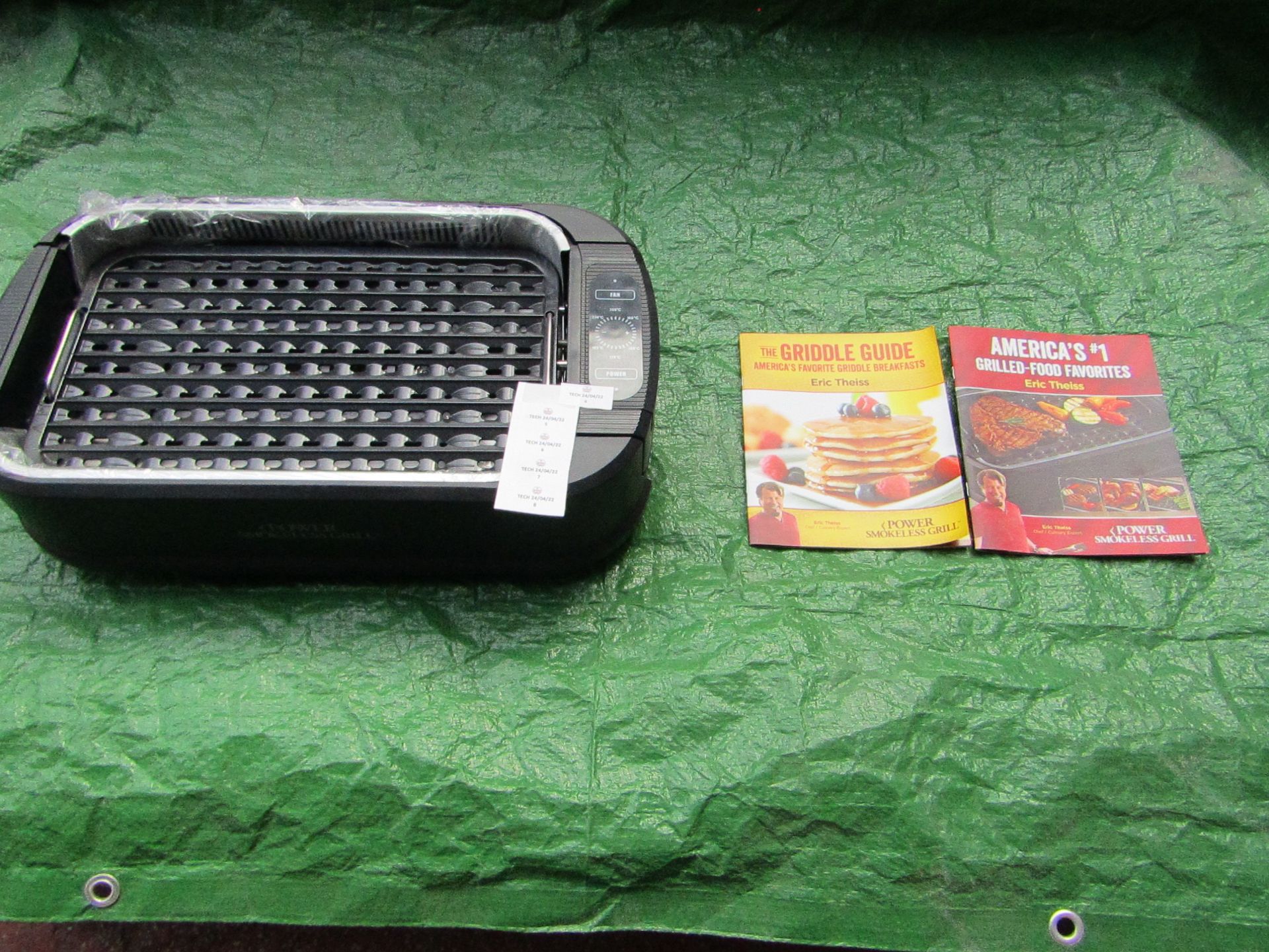 | 4x | POWER SMOKELESS GRILL BASIC | UNCHECKED & BOXED | NO ONLINE RESALE | SKU - | RRP £79.99 |