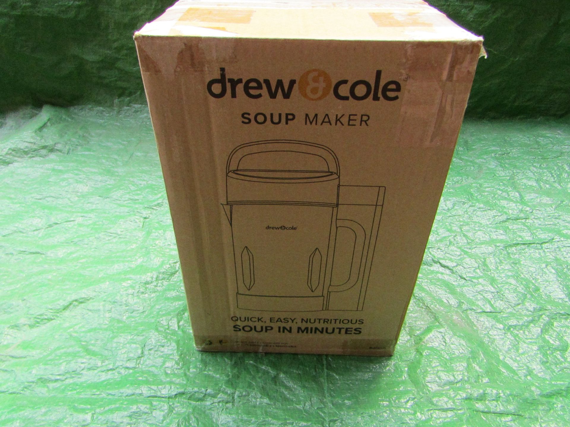 | 1X | DREW & COLE SOUP CHEF - SOUP MAKER | ITEM HAS BEEN PROFESSIONALLY REFURBISHED AND BOXED | RRP