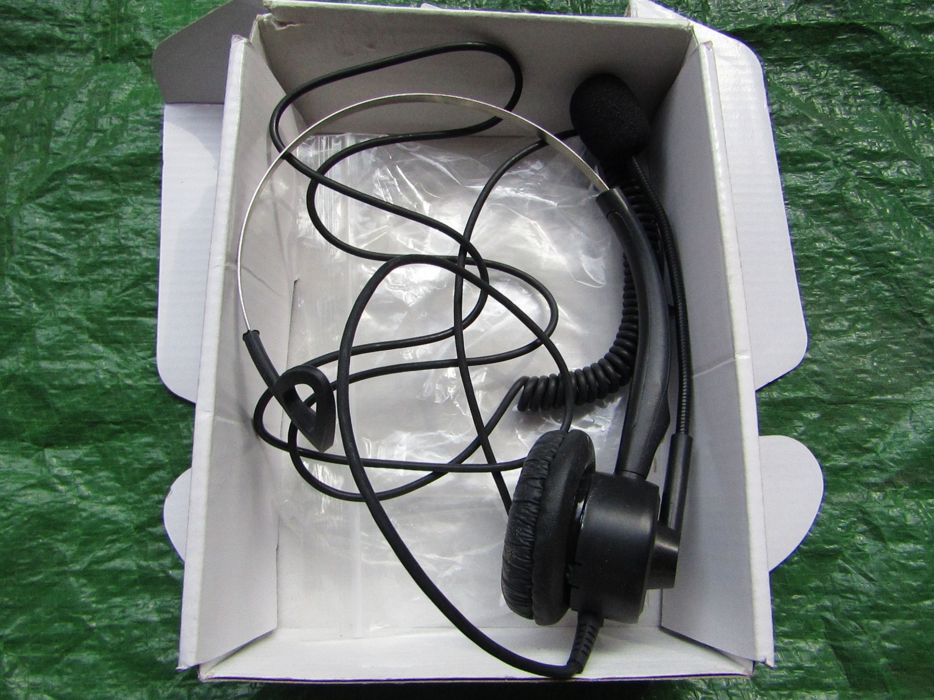 Xintronics Call Center Telephone Headset RJ9 Monaural with Noise Cancelling Mic for Cisco 7940