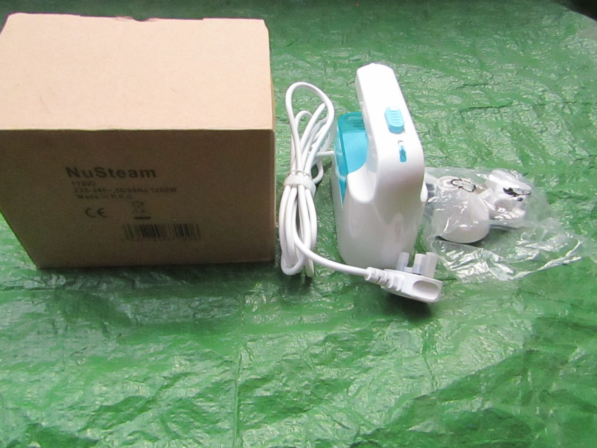 | 1X | NUSTEAM HANDHELD STEAM CLEANING SYSTEM | UNCHECKED & BOXED | NO ONLINE RESALE | SKU - |