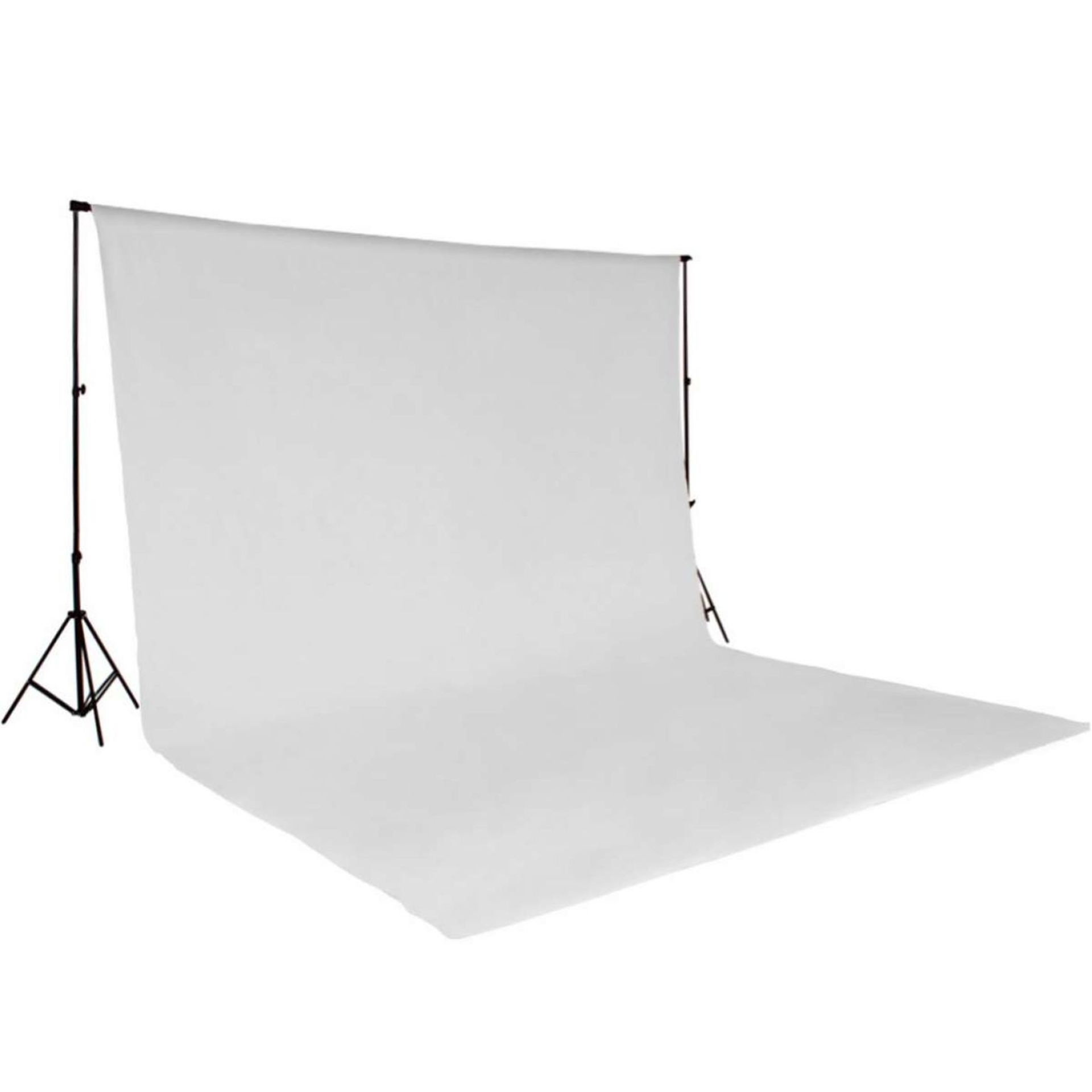 Tectake - Backdrop System Full Set White - Boxed. RRP £88.99