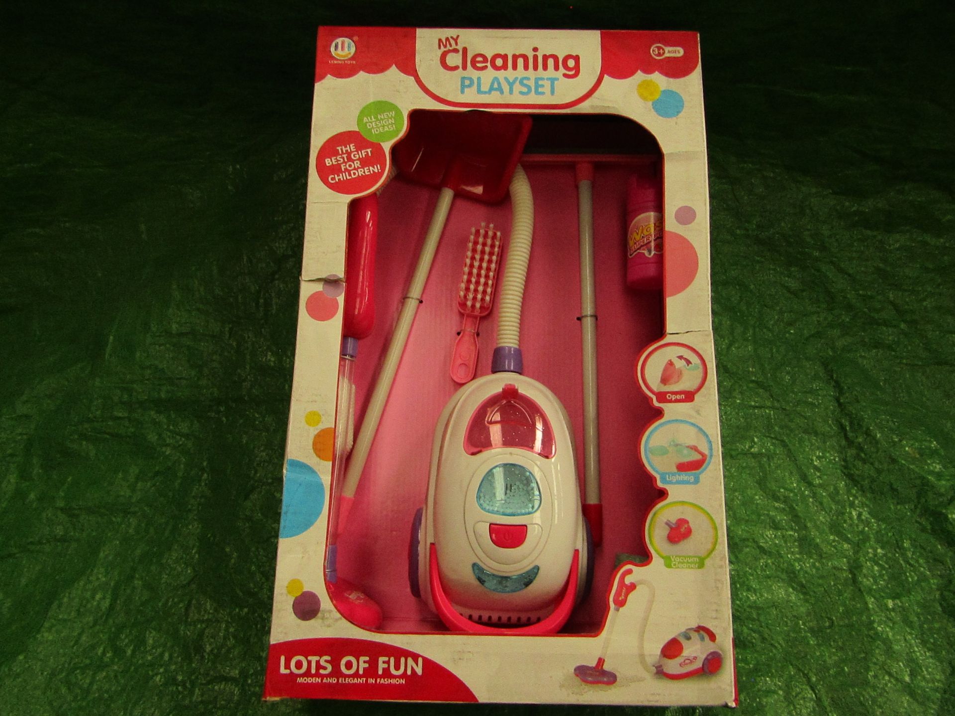 Glamour Sales - Children's Cleaning Playset - Unchecked & Boxed.