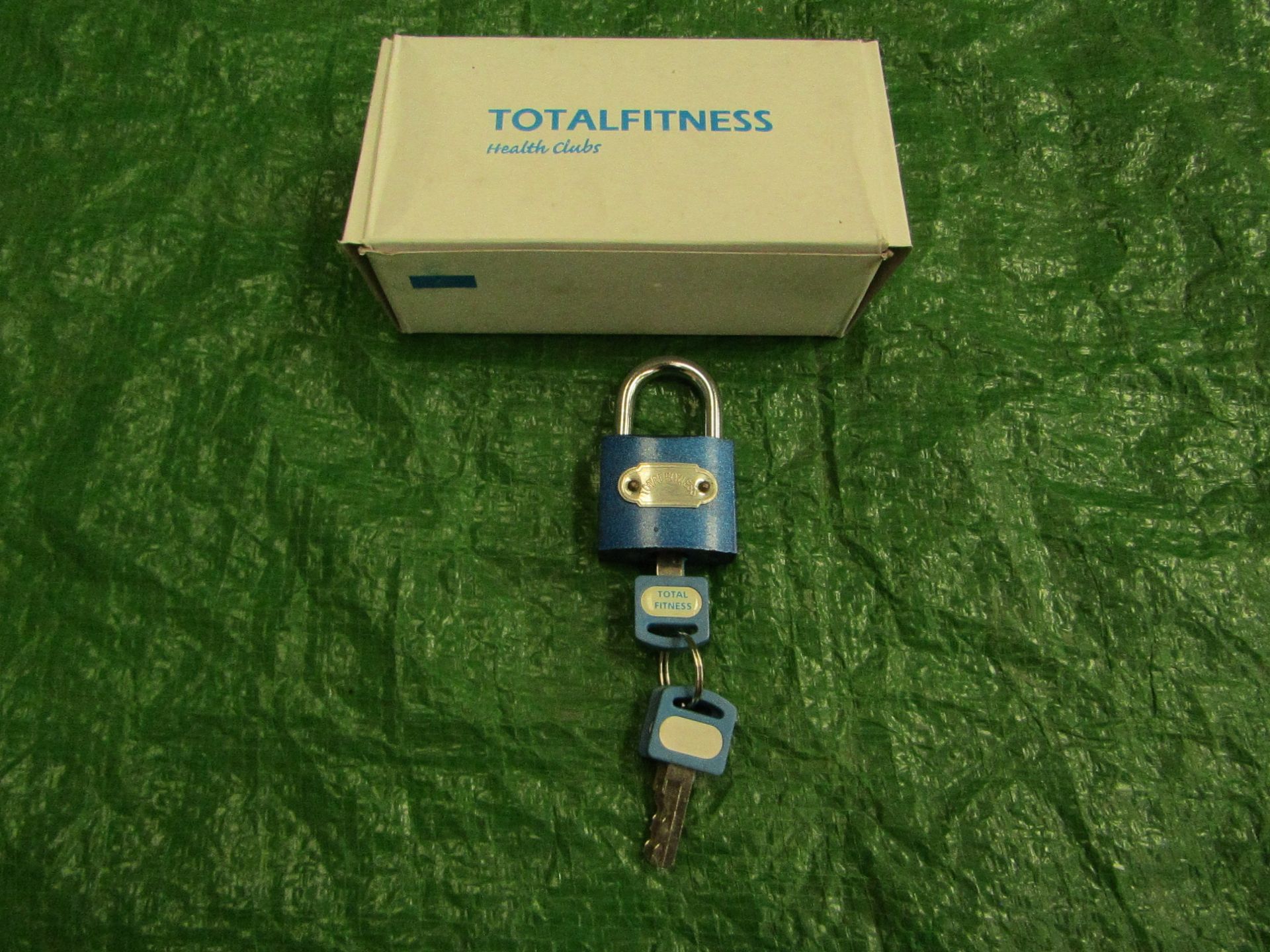 6x Total Fitness - Locker Padlock ( Includes 3 Spare Keys Per Lock ) - Unused & Boxed.