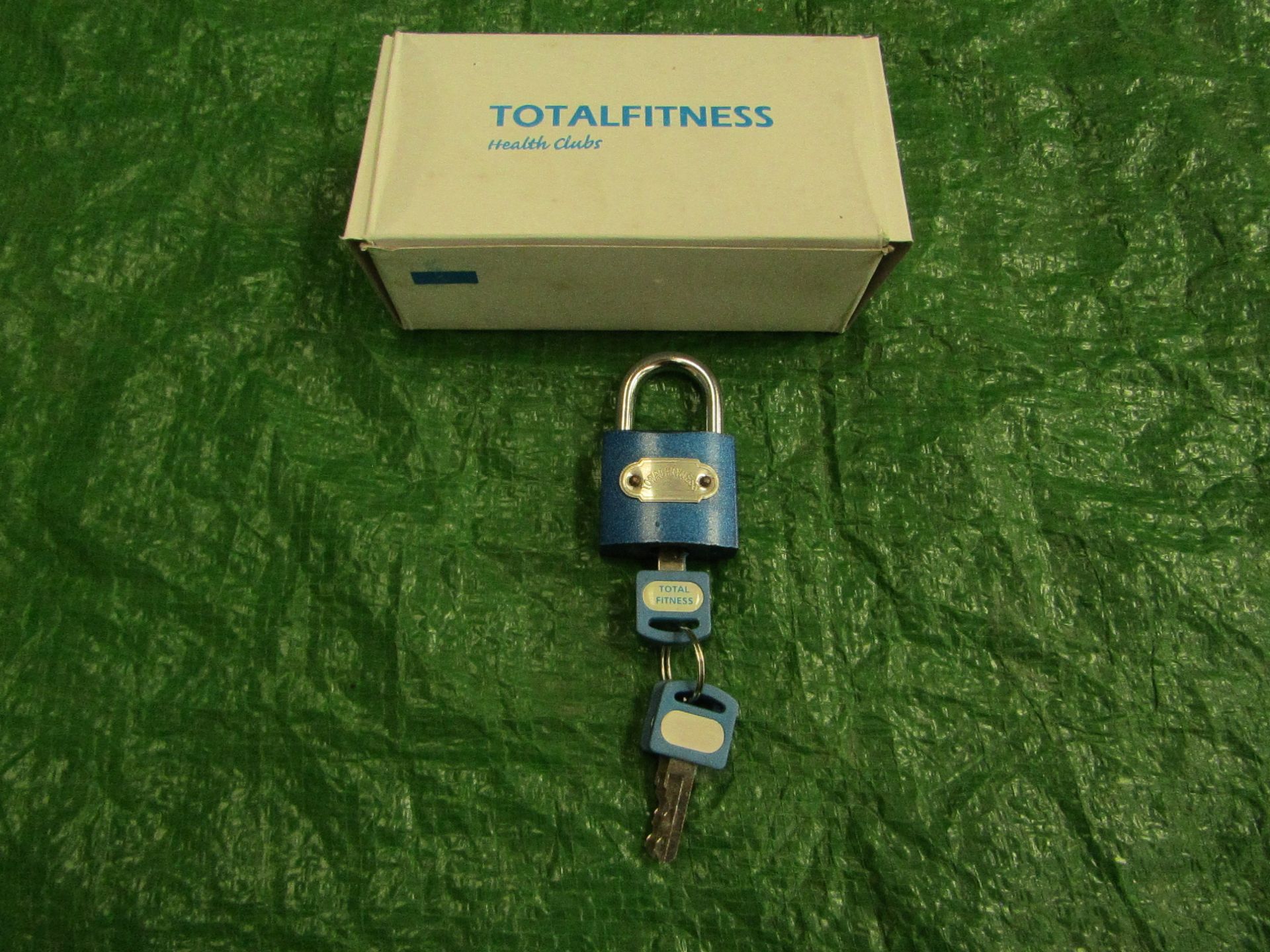 6x Total Fitness - Locker Padlock ( Includes 3 Spare Keys Per Lock ) - Unused & Boxed.
