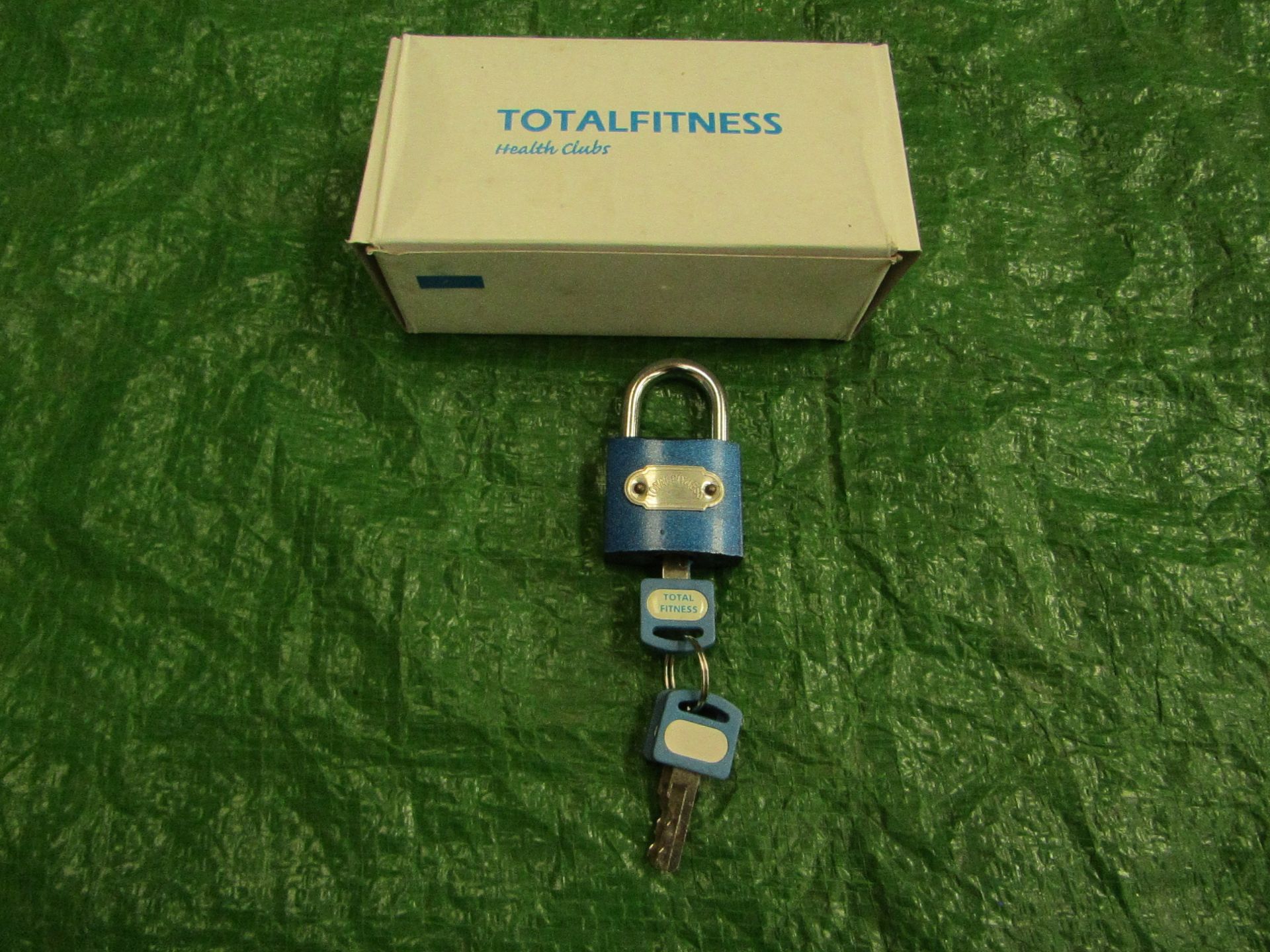 6x Total Fitness - Locker Padlock ( Includes 3 Spare Keys Per Lock ) - Unused & Boxed.