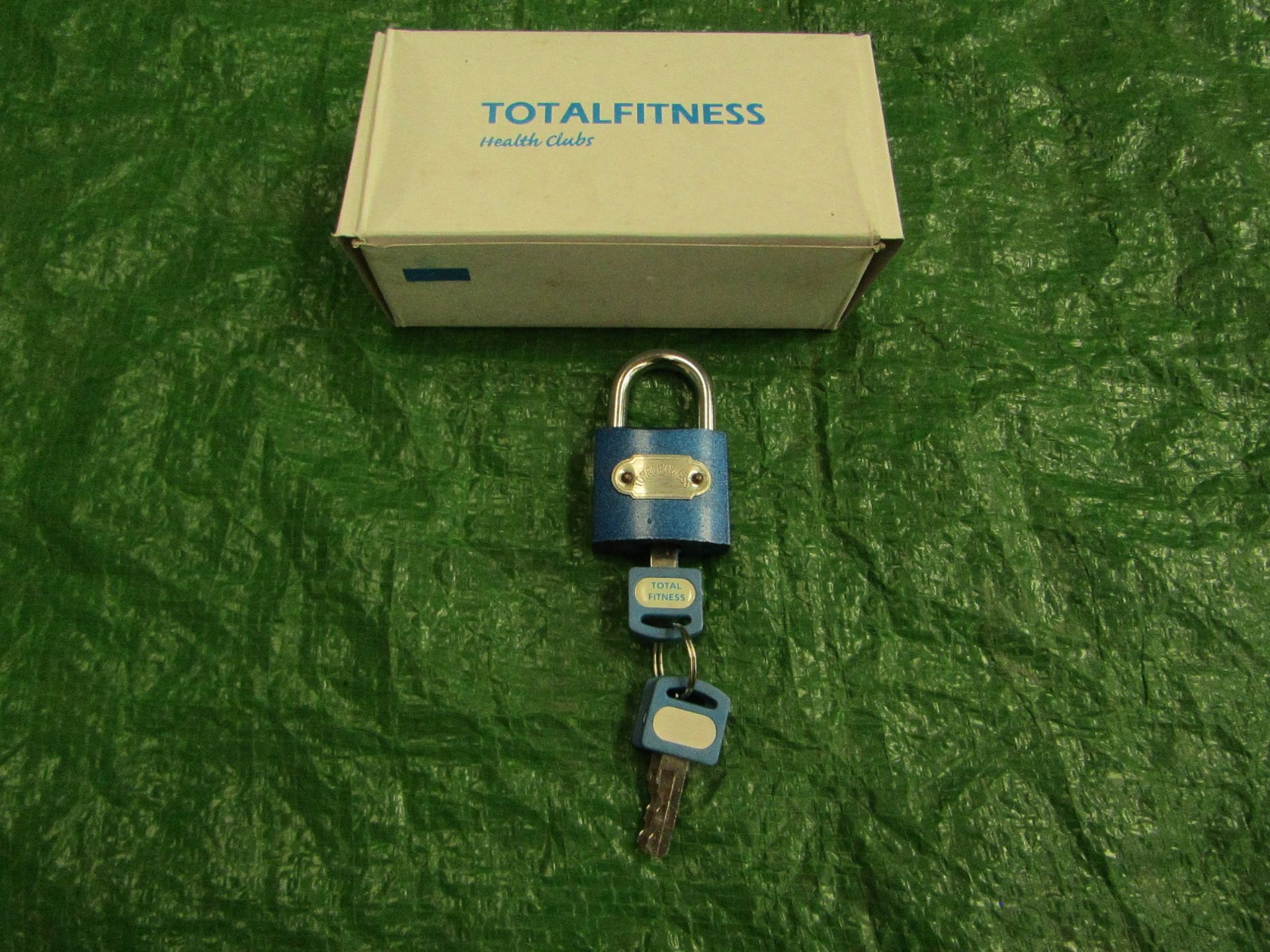 6x Total Fitness - Locker Padlock ( Includes 3 Spare Keys Per Lock ) - Unused & Boxed.