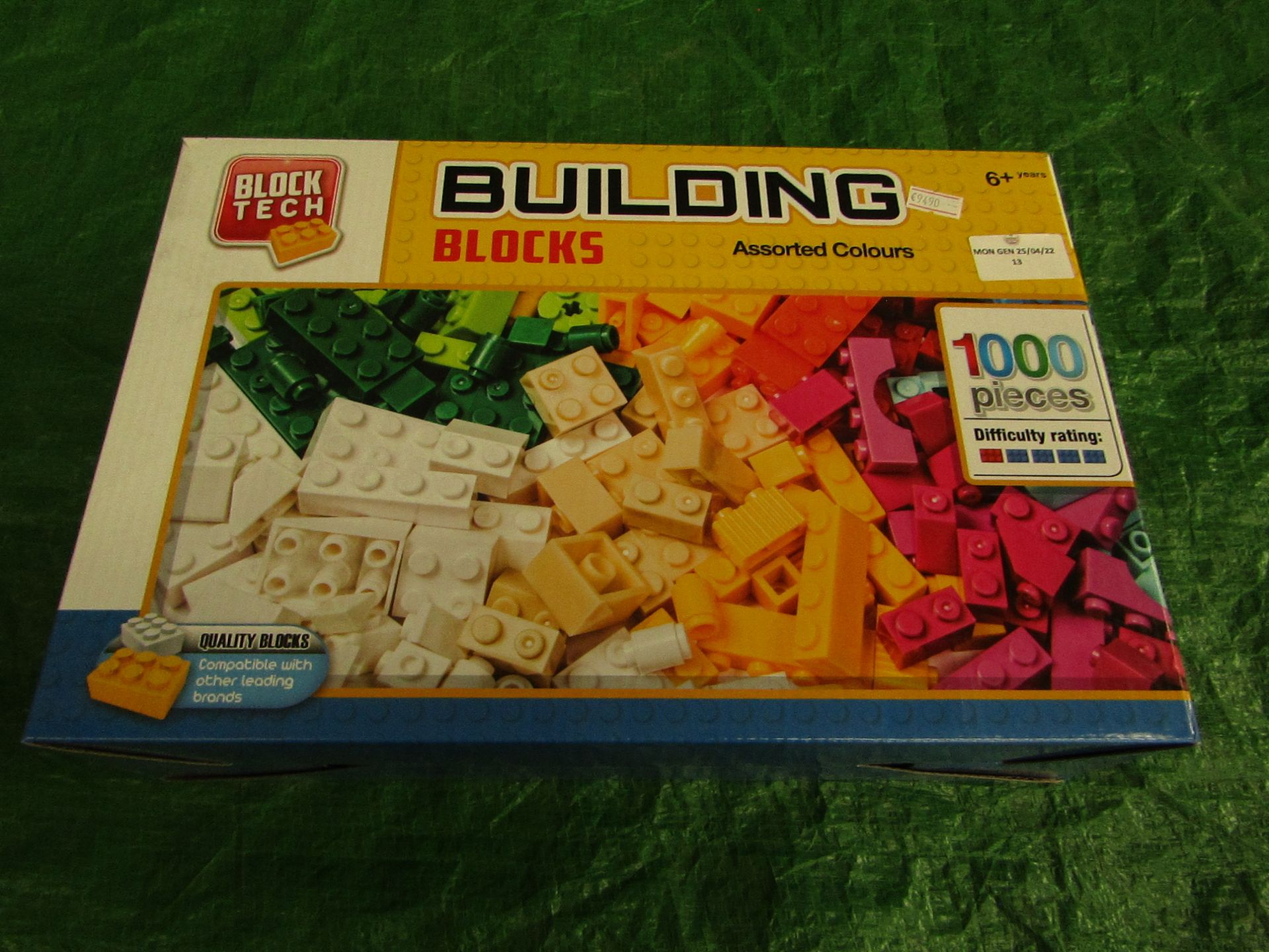Block Tech - Building Block 1000 Pieces - Unchecked & Boxed.