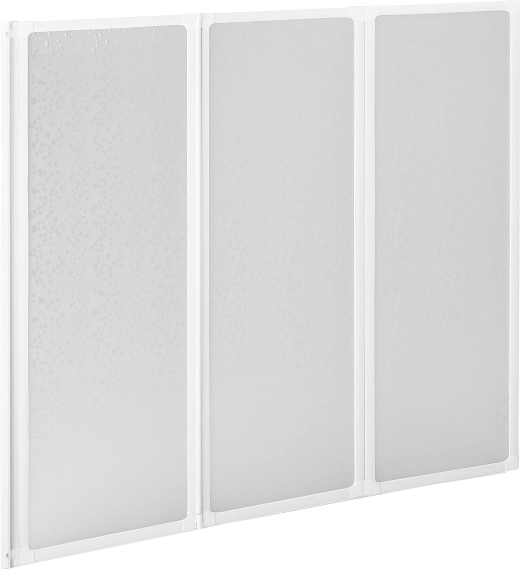 Tectake - Bath Shower Screen Folding - Boxed. RRP £144.00 - Image 2 of 2