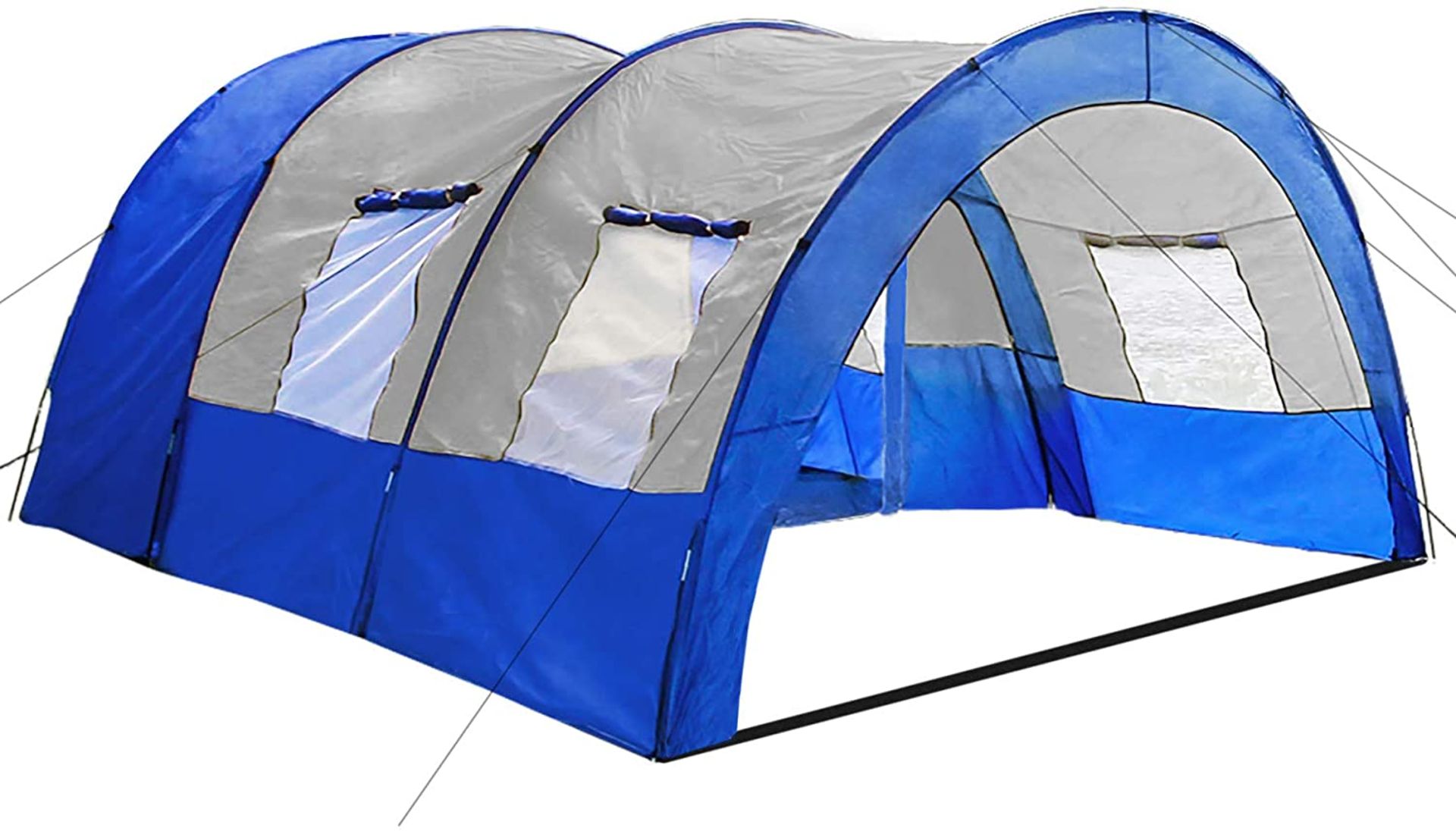 TecTake - Tunnel Tent for Max. 6 People - Boxed. RRP £149.99